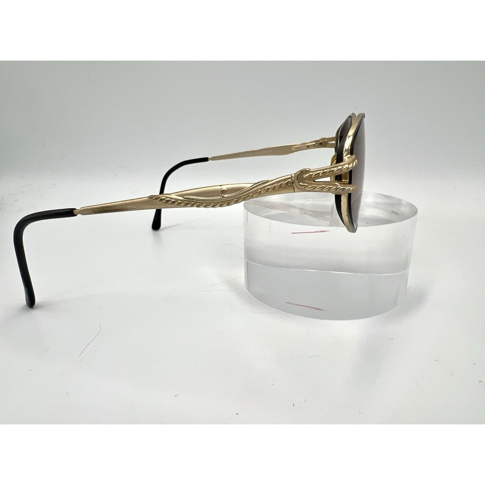 Joan Collins Womens Eyeglasses Sunglasses Frame #9573 50/18/140 Gold - Picture 4 of 7